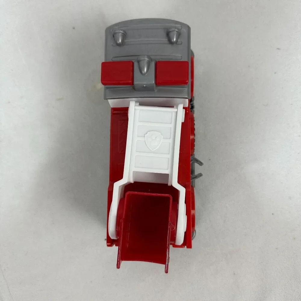 Fire Truck Toy Vehicle Red & White Kids Play Rescue Car Durable Desig